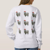 Sweatshirt Noël laid (Dos)