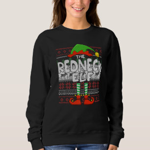 Sweatshirt Noël laid de la famille des elfes de Redneck