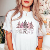 Sweatshirt Noël Léopard Rose Hiver Cosy