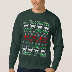Sweatshirt Noël Meowy