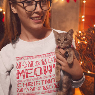Sweatshirt Noël Meowy