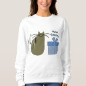 Sweatshirt Noël Meowy (Devant)
