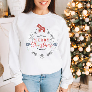 Sweatshirt Noël nordique Joyeux Noël