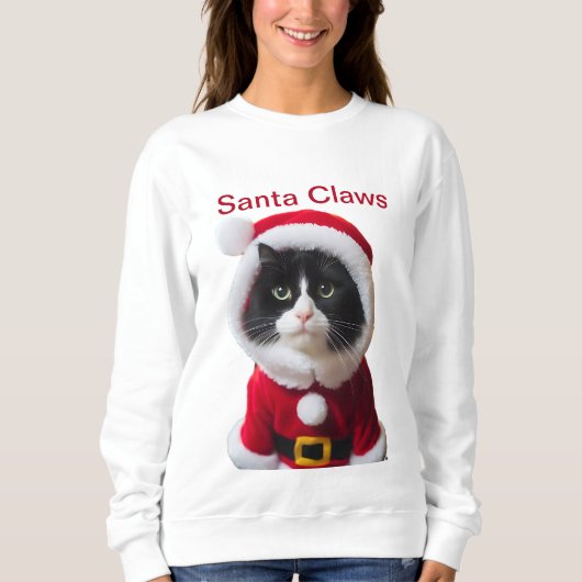 Sweatshirt Noël Père Noël Claws (Devant)