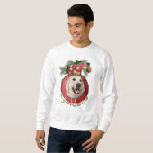 Sweatshirt Noël - plate-forme les halls - Goldens - Tebow (Devant entier)