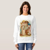 Sweatshirt Noël Pour Les Fêtes Des Soeurs (Devant entier)