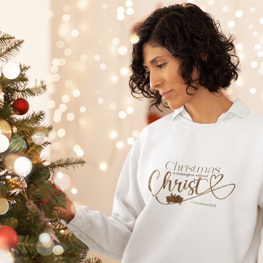 Sweatshirt NOËL SIGNIFIE SANS CHRIST Femmes