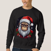 Sweatshirt Noël singe (Devant)