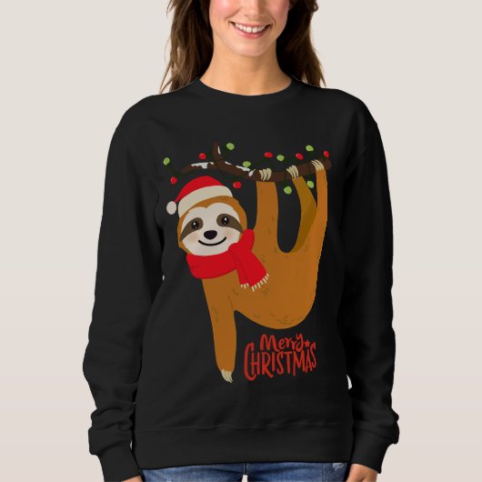 Sweatshirt Noël Sloth 44 (Devant)