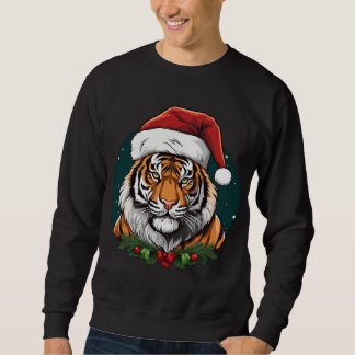 Sweatshirt Noël Tigre