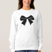 Sweatshirt Nœud esthétique coquette (Devant)