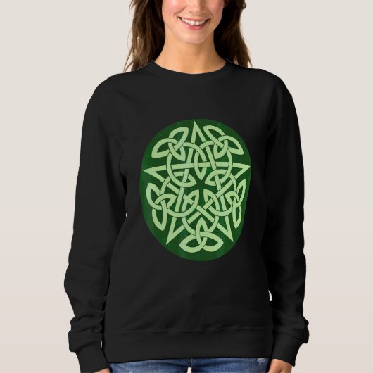 Sweatshirt Nœud pentacle occulte celtique Wicca (Devant)