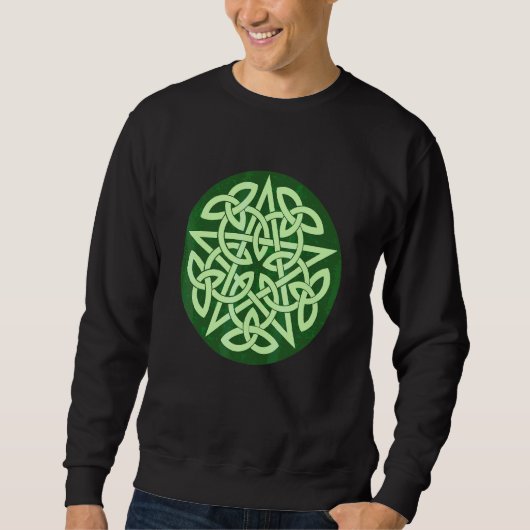 Sweatshirt Nœud Pentacle Wicca Occulte Celtique (Devant)