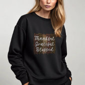 Sweatshirt Noir Gratuit Heureux Béni