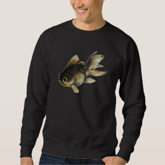 Sweatshirt Noir Moor Goldfish Black Telescope Oeil Goldfish P