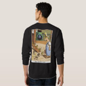 Sweatshirt noir motards retour (Dos entier)