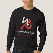 Sweatshirt noir sur noir NP (Devant)