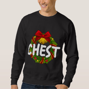 Sweatshirt Noix de poitrine Drôle Correspondant Châtaignes Co