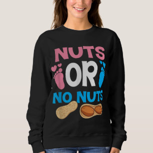 Sweatshirt Noix ou pas de noix Genre Révéler Baby shower Mama