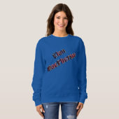 Sweatshirt Nom du clan Tartan de MacPherson, (Devant entier)