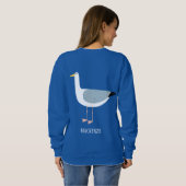 Sweatshirt Nom du navire (Dos entier)