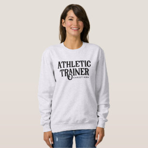 Sweatshirt Nom personnalisé Entraîneur sportif