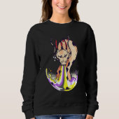 Sweatshirt Nonbinary Dragon FIre LGBTQ Nonbinary Flag Nonbina (Devant)