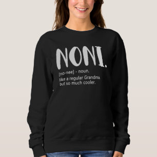 Sweatshirt Noni Chemises pour Femmes idée de Fête des Mères p