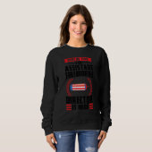 Sweatshirt N'Ont Pas Peur De L'Assistant Fireworks Directeur  (Devant entier)