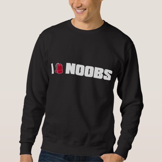 Sweatshirt Noobs I (de sac à thé) (Devant)