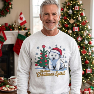 Sweatshirt Northern Christmas Spirit & Canadian Christmas Swe