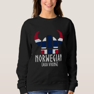 Sweatshirt Norvégien norvège aka viking drôle norge nordique
