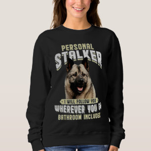 Sweatshirt Norwegian Elkhound Harceleur Personnel Je Vais Sui