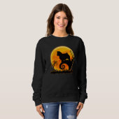 Sweatshirt Norwich Terrier Dog And Moon  Dog Halloween Costum (Devant entier)
