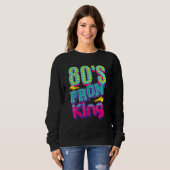 Sweatshirt Nostalgique de Throwback Disco Disco du Prom King (Devant entier)