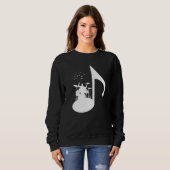 Sweatshirt Noter Oiseaux Drummer (Devant entier)