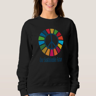 Sweatshirt Notre avenir durable mondial 2030 Objectifs mondia