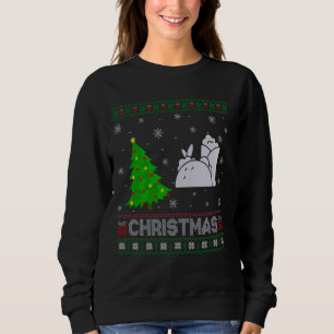 Sweatshirt Nourriture mexicaine Éclairage d'arbre de Noël moc