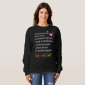 Sweatshirt Nous Aimons Nos Enseignants Appréciation Des Jeune (Devant entier)