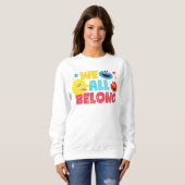 Sweatshirt Nous Appartenons Tous À Des Étoiles (Devant entier)