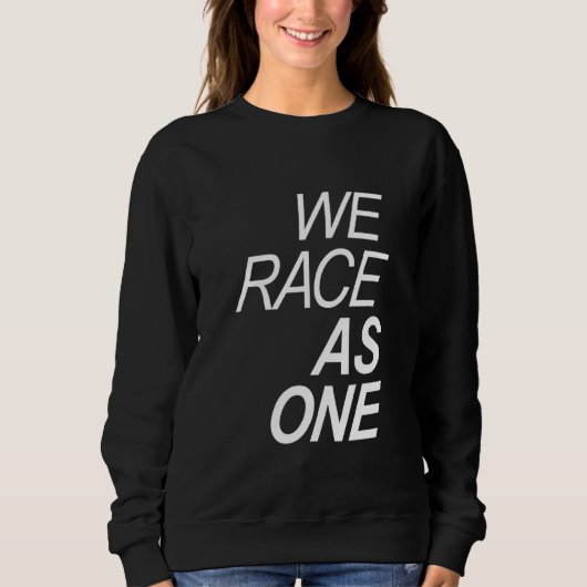 Sweatshirt Nous Avons La Course Comme Un 2020 (Devant)