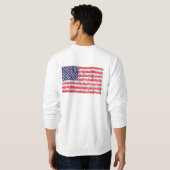 Sweatshirt NOUS choisissons la liberté (Dos entier)