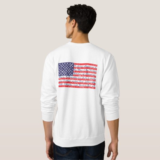 Sweatshirt NOUS choisissons la liberté (Dos entier)