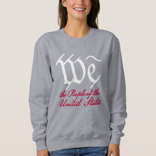 Sweatshirt Nous le peuple 2 (Devant)