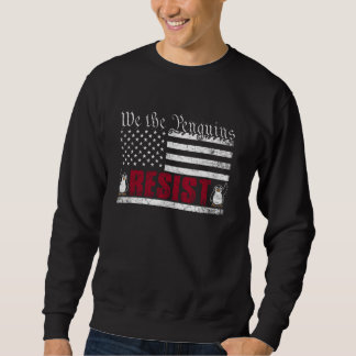 Sweatshirt Nous les manchots RESISTONS T-shirt drôles de manc