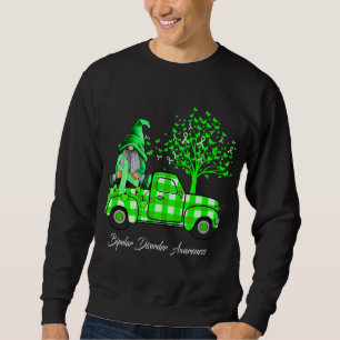 Sweatshirt Nous Portons Vert Pour La Sensibilisation Aux Trou