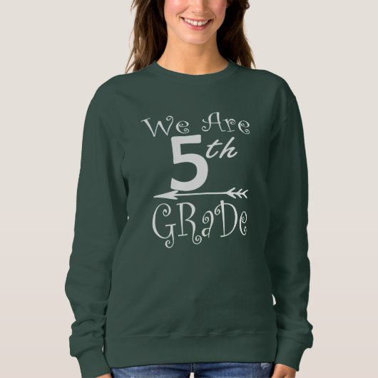 Sweatshirt Nous sommes 3e 4e 5e année Étudiant d'équipe B2S (Devant)