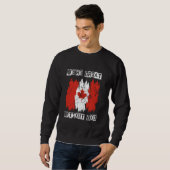Sweatshirt NOUS SOMMES GRANDS SANS VOUS Fierté pour l'indépen (Devant entier)
