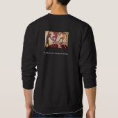 Sweatshirt Nous sommes la crotte de chien. (Dos)
