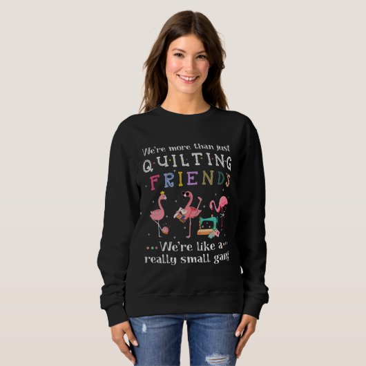 Sweatshirt Nous sommes plus que de simples amis (Devant entier)